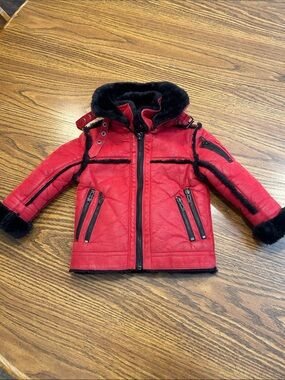 Jordan Craig Shearling Moto Jacket